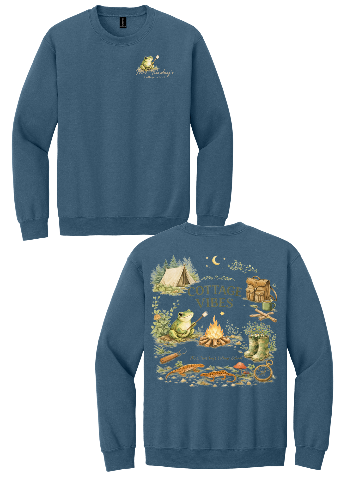 Mrs. Tuesday's Cottage School Adult Sweatshirt