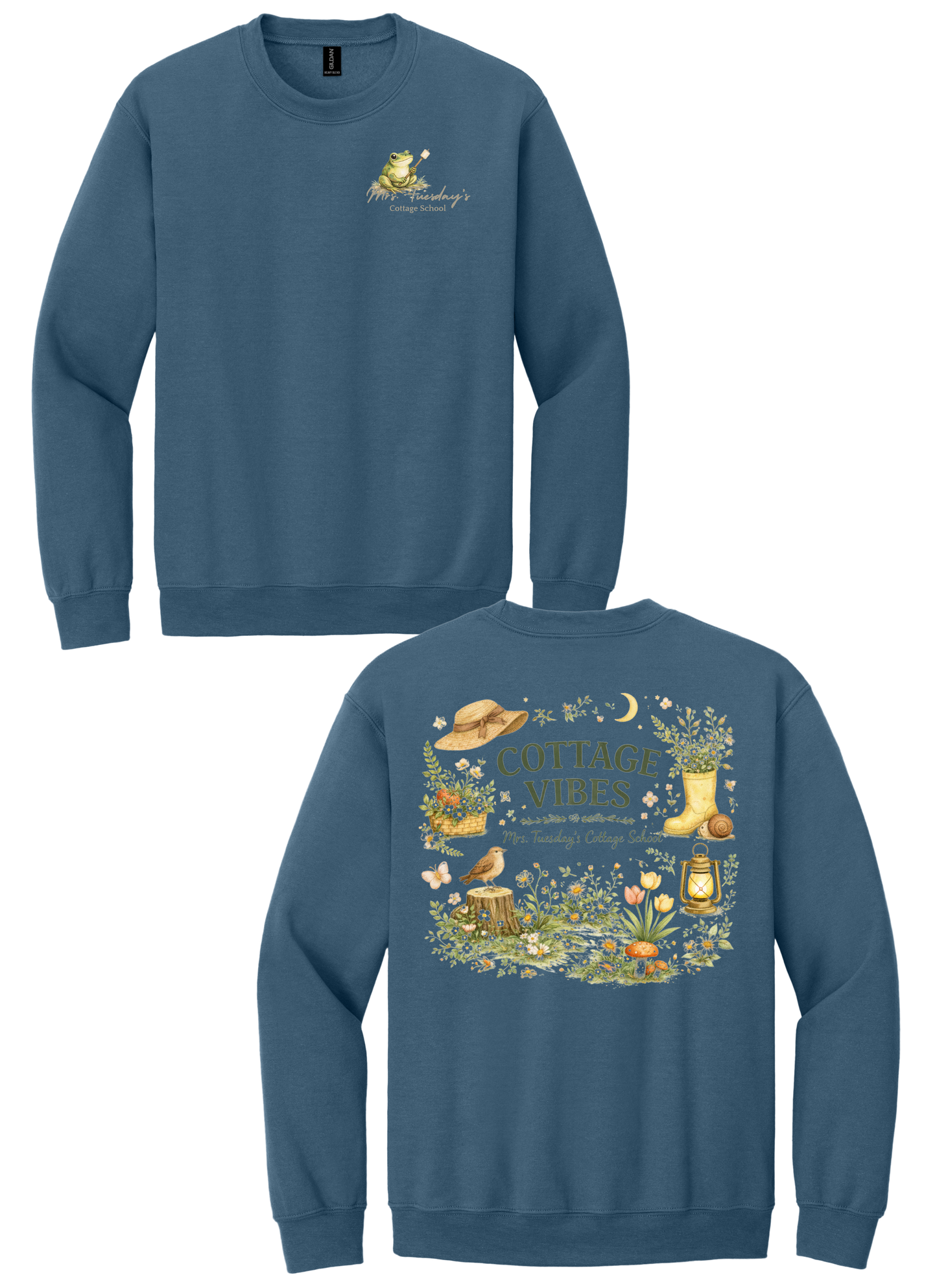 Mrs. Tuesday's Cottage School Adult Sweatshirt