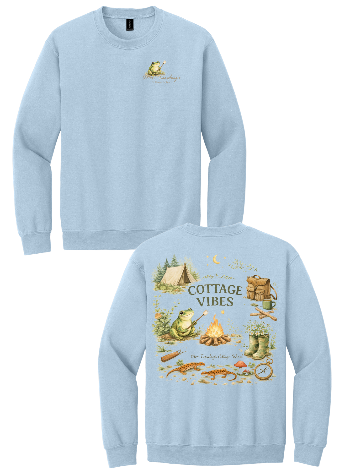 Mrs. Tuesday's Cottage School Adult Sweatshirt