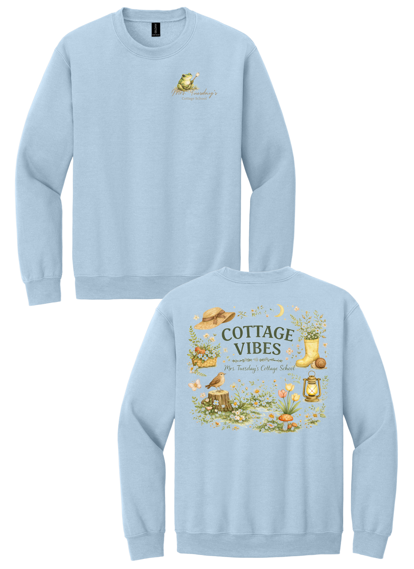 Mrs. Tuesday's Cottage School Adult Sweatshirt
