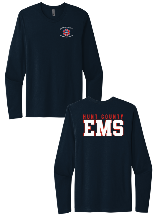 Hunt County EMS Next Level Long Sleeve Shirt