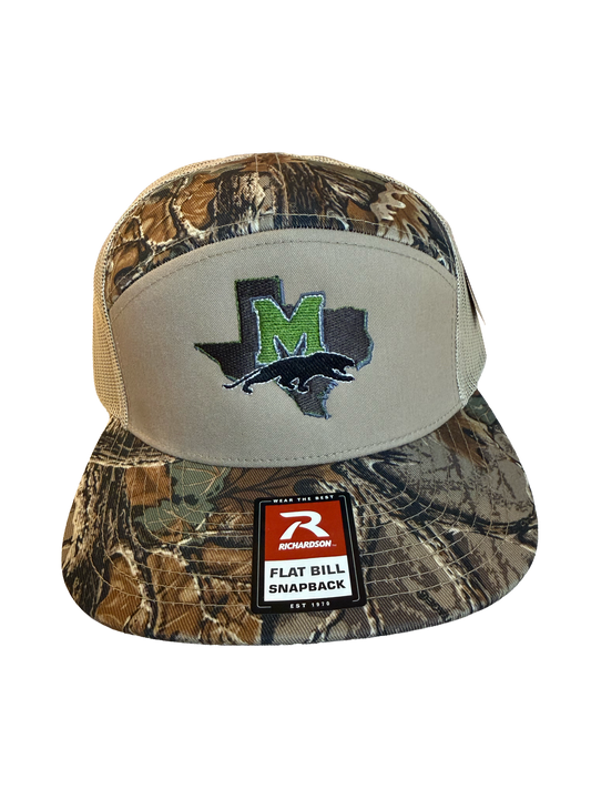 Mabank ISD 7-Panel Camo Hat