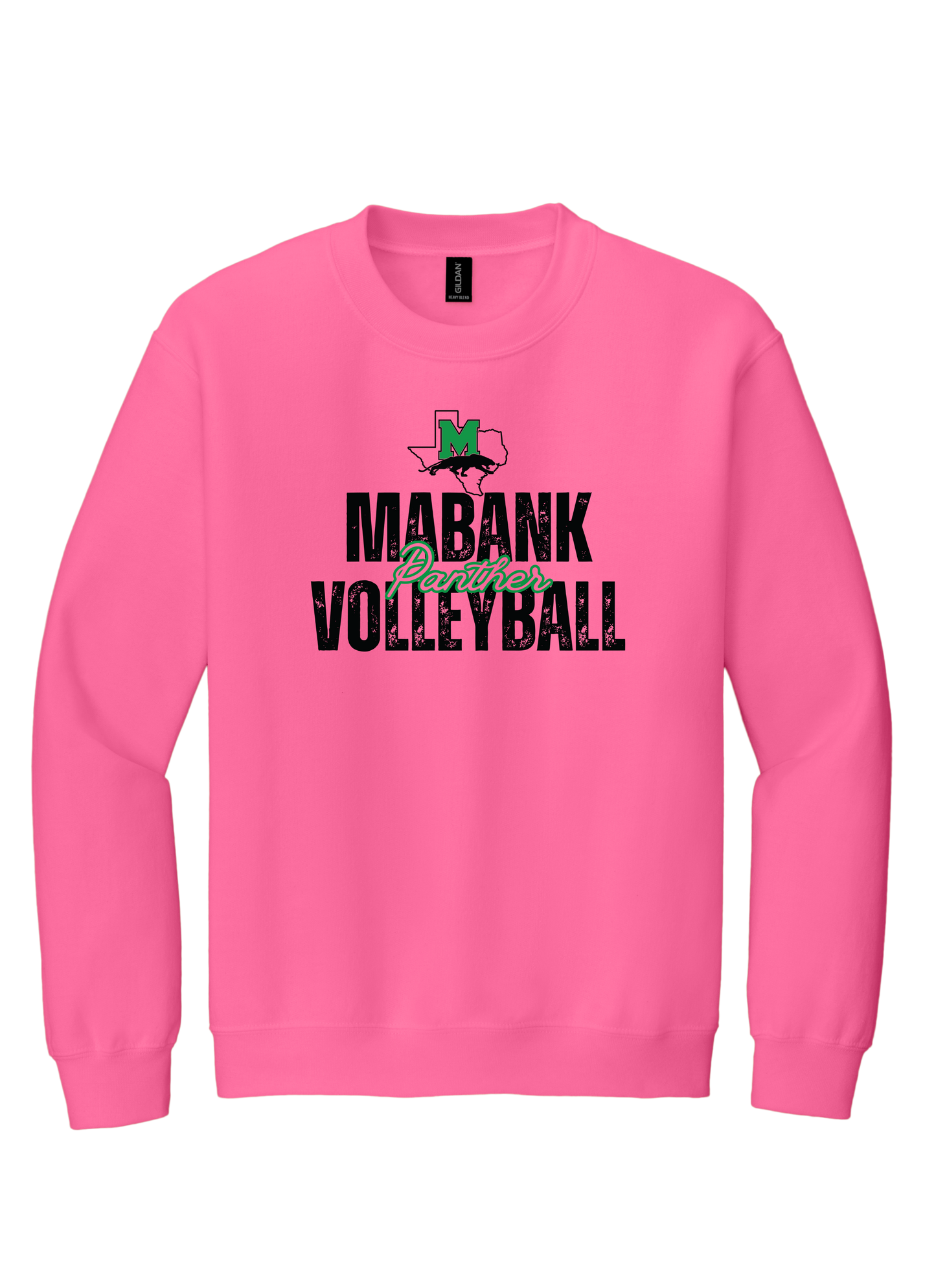 Mabank Volleyball Crewneck Sweatshirt
