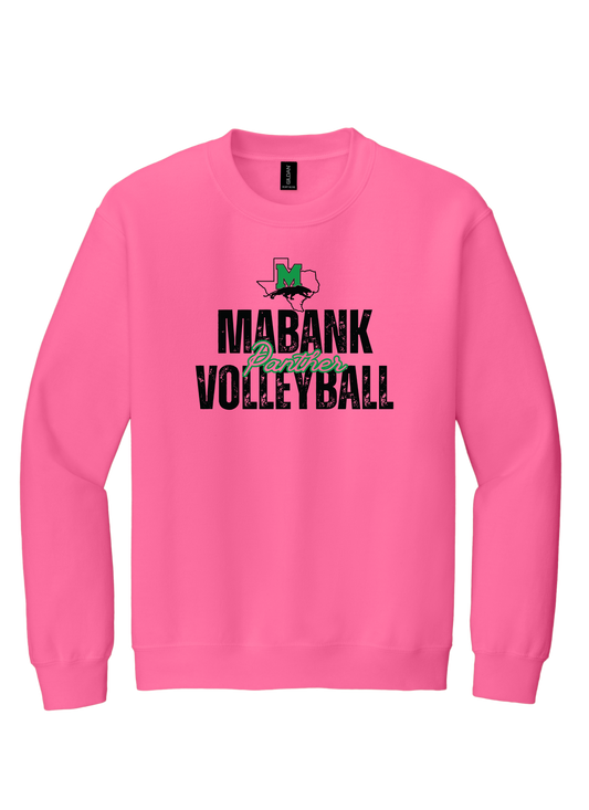 Mabank Volleyball Crewneck Sweatshirt