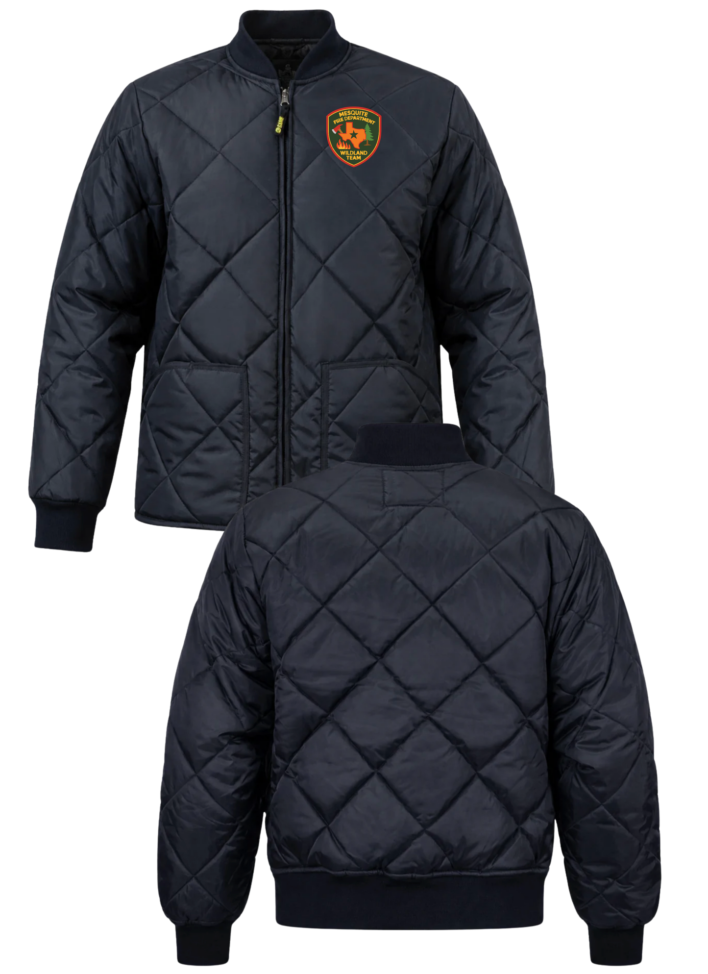 Mesquite FD Wildland The Bravest Diamond Quild Jacket