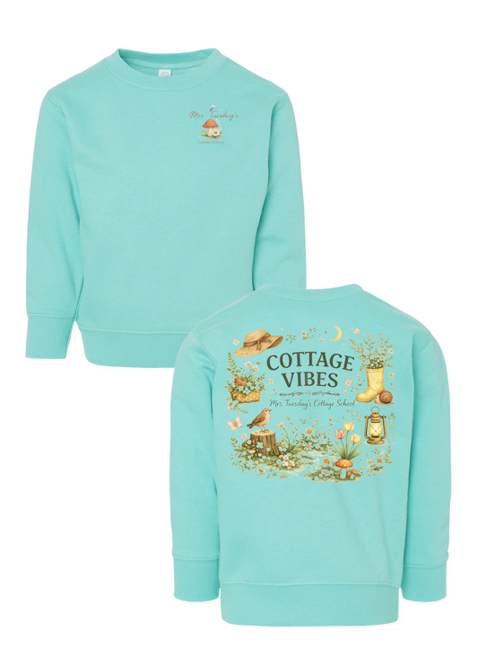Mrs. Tuesday's Cottage School Toddler Sweatshirt