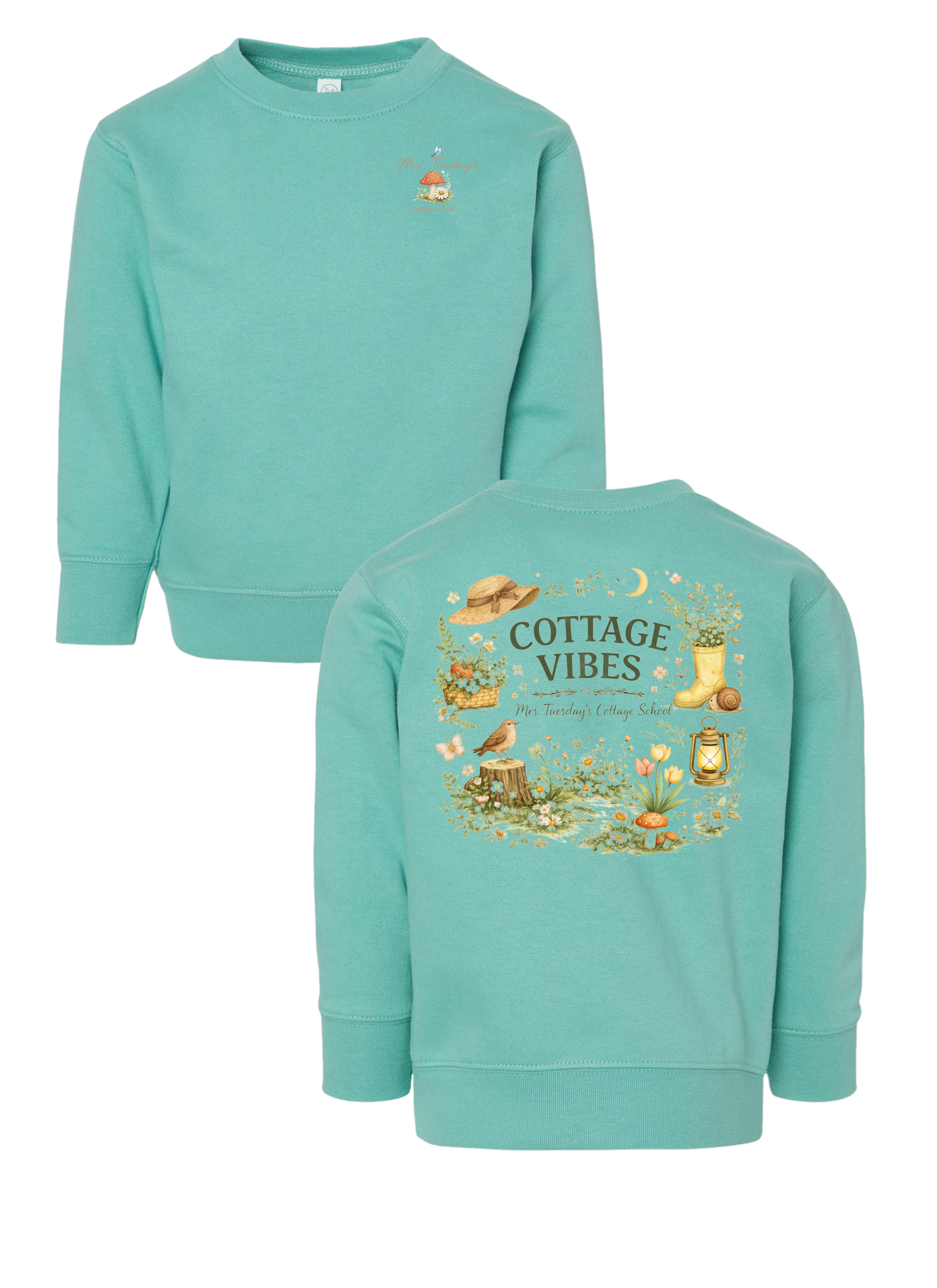 Mrs. Tuesday's Cottage School Toddler Sweatshirt