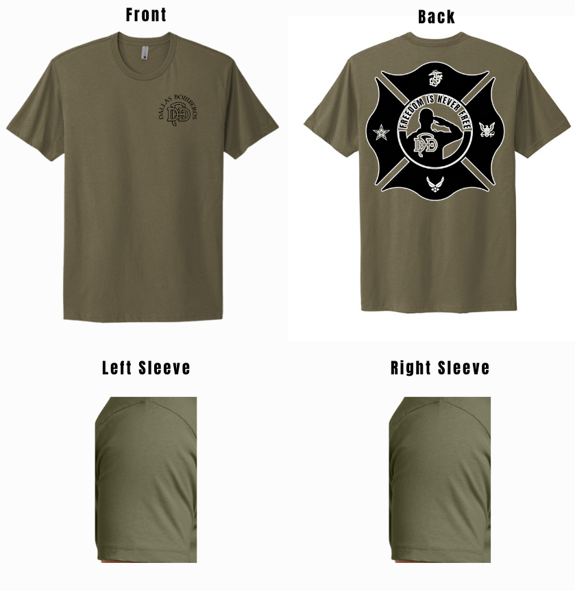 DHFA Veteran's T-Shirt