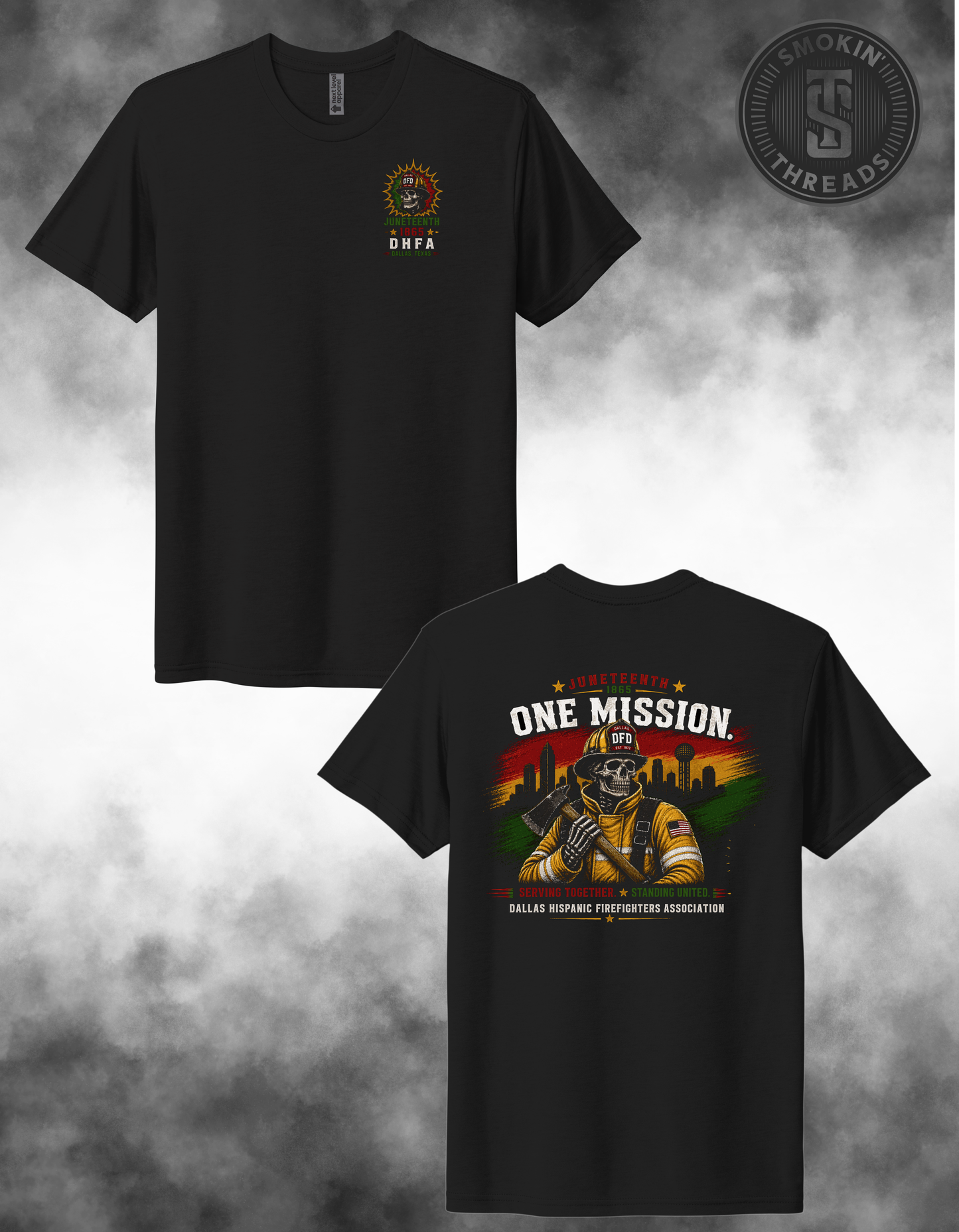 PREORDER Dallas Bomberos Juneteenth 2026 T-Shirt