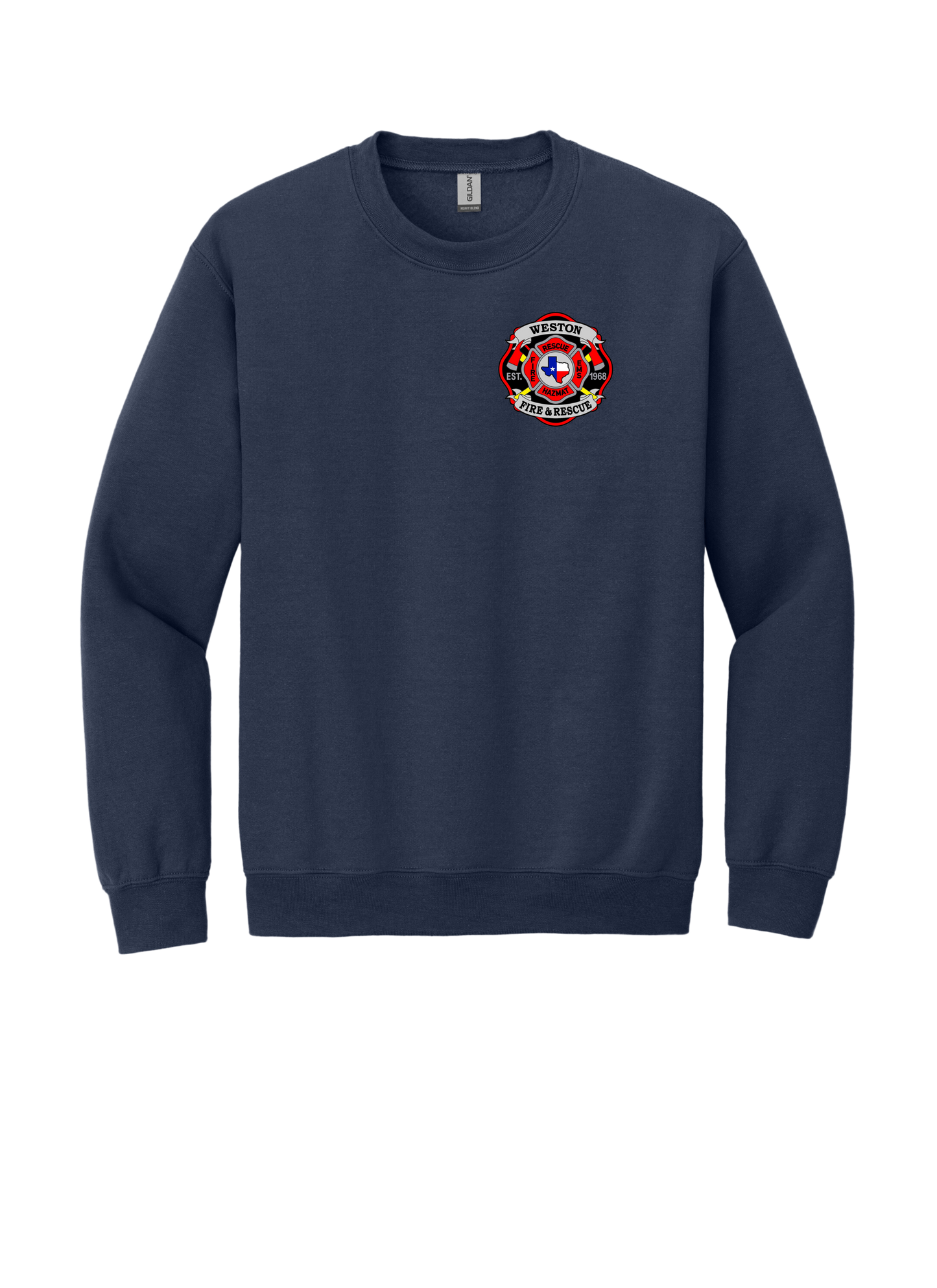 Weston FD Gildan Heavy Blend Crewneck Sweatshirt