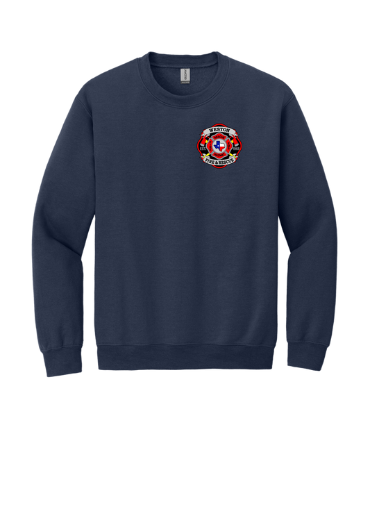 Weston FD Gildan Heavy Blend Crewneck Sweatshirt