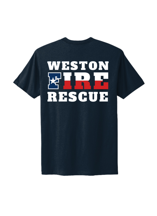 Weston FD Texas Flag Short Sleeve Shirt