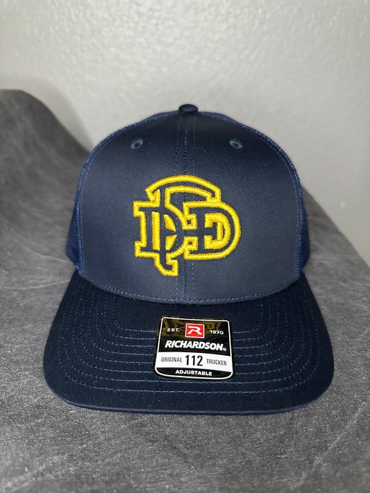 Dallas FD Outline Design Richardson 112 Trucker Hat