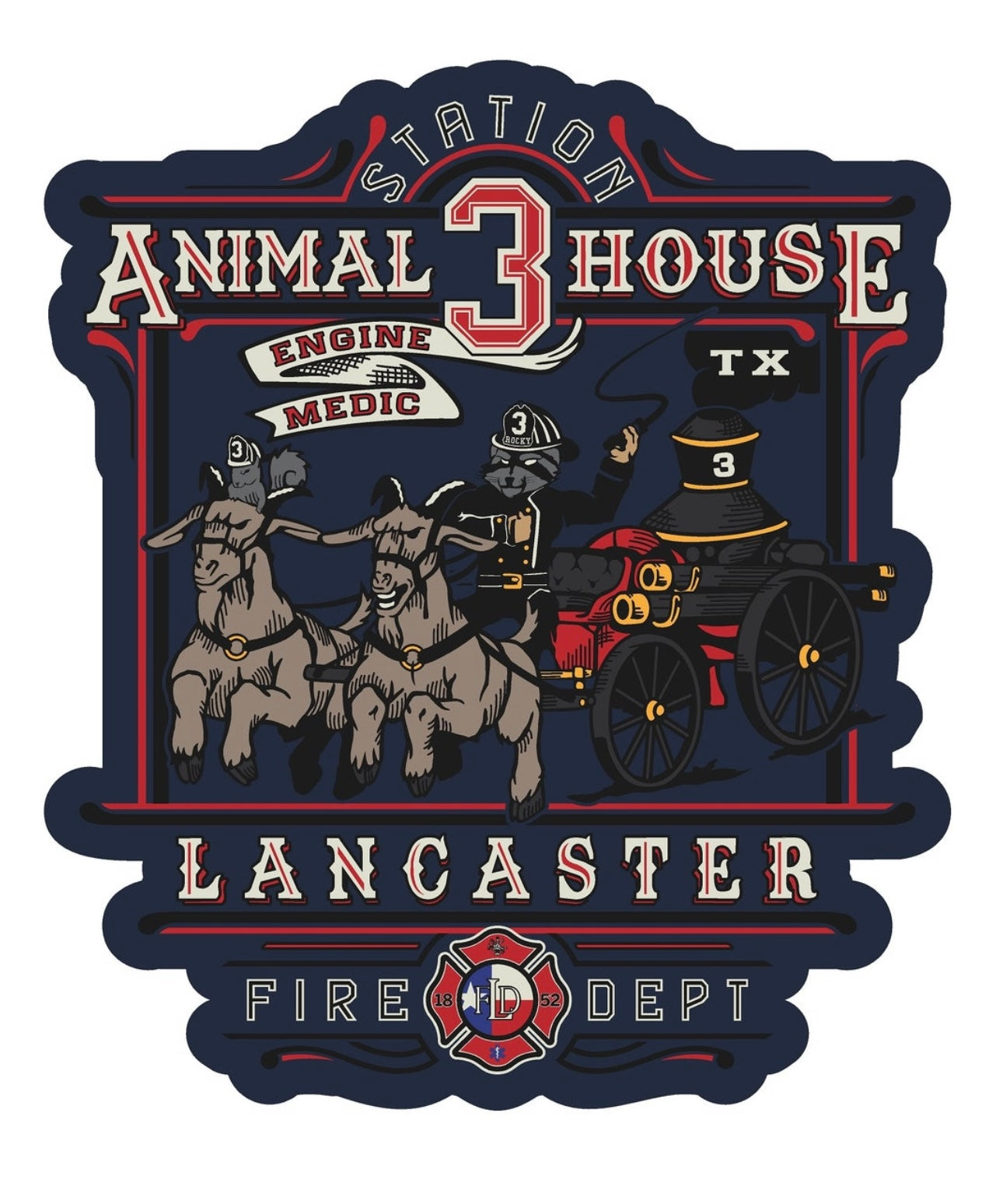 Lancaster FD Decal