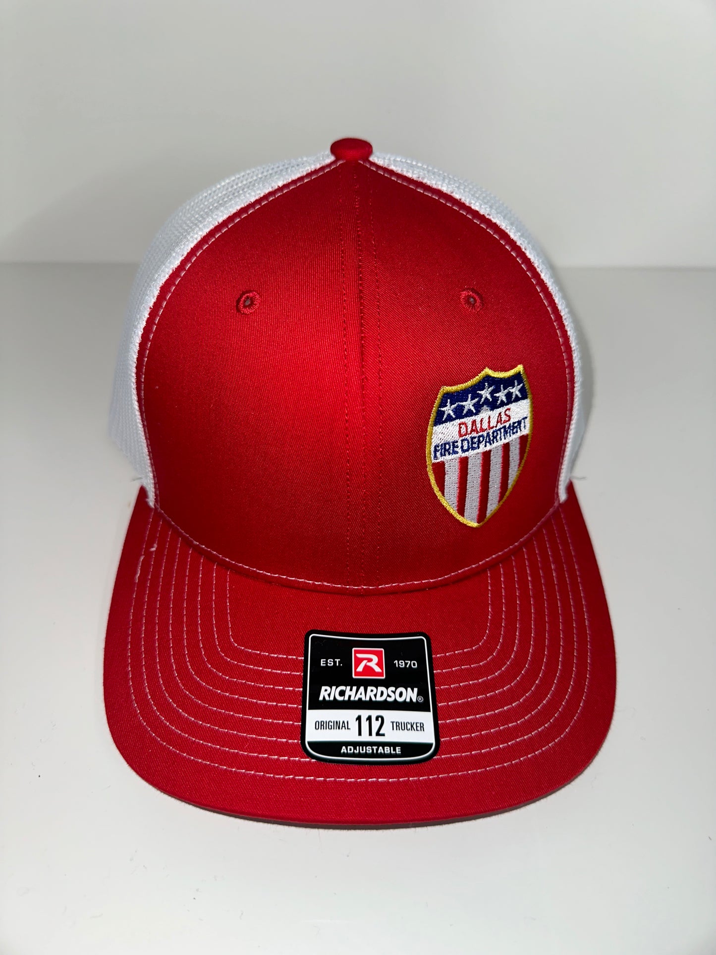 Dallas FD Shield Design Richardson 112 Trucker Hat