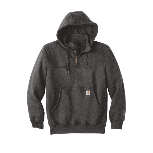 Carhartt Rain Defender Paxton Heavyweight Hooded 1 4 Zip Sweatshirt