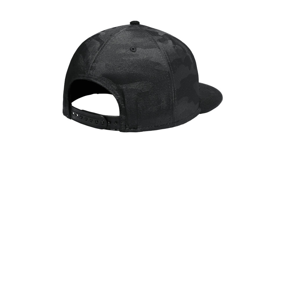 Custom New Era Camo Flat Bill Snapback Cap