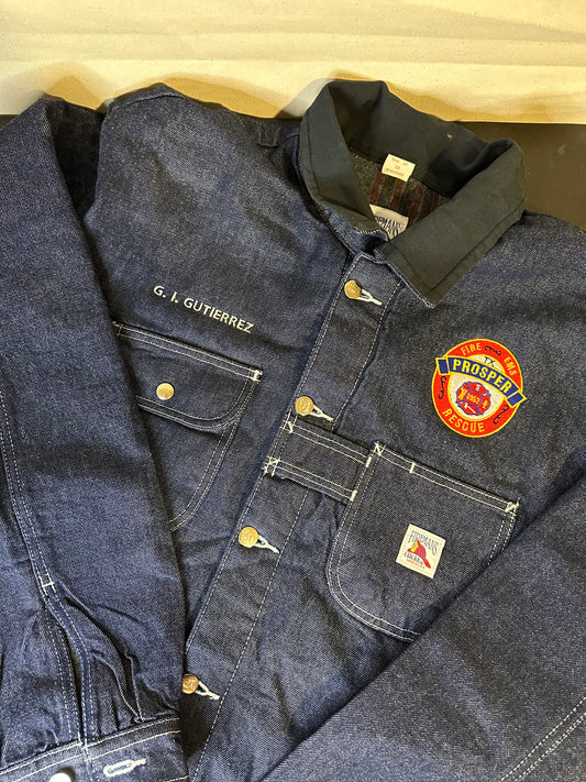 Firemans Chore® 15oz. Pre-Rinsed Denim Jacket