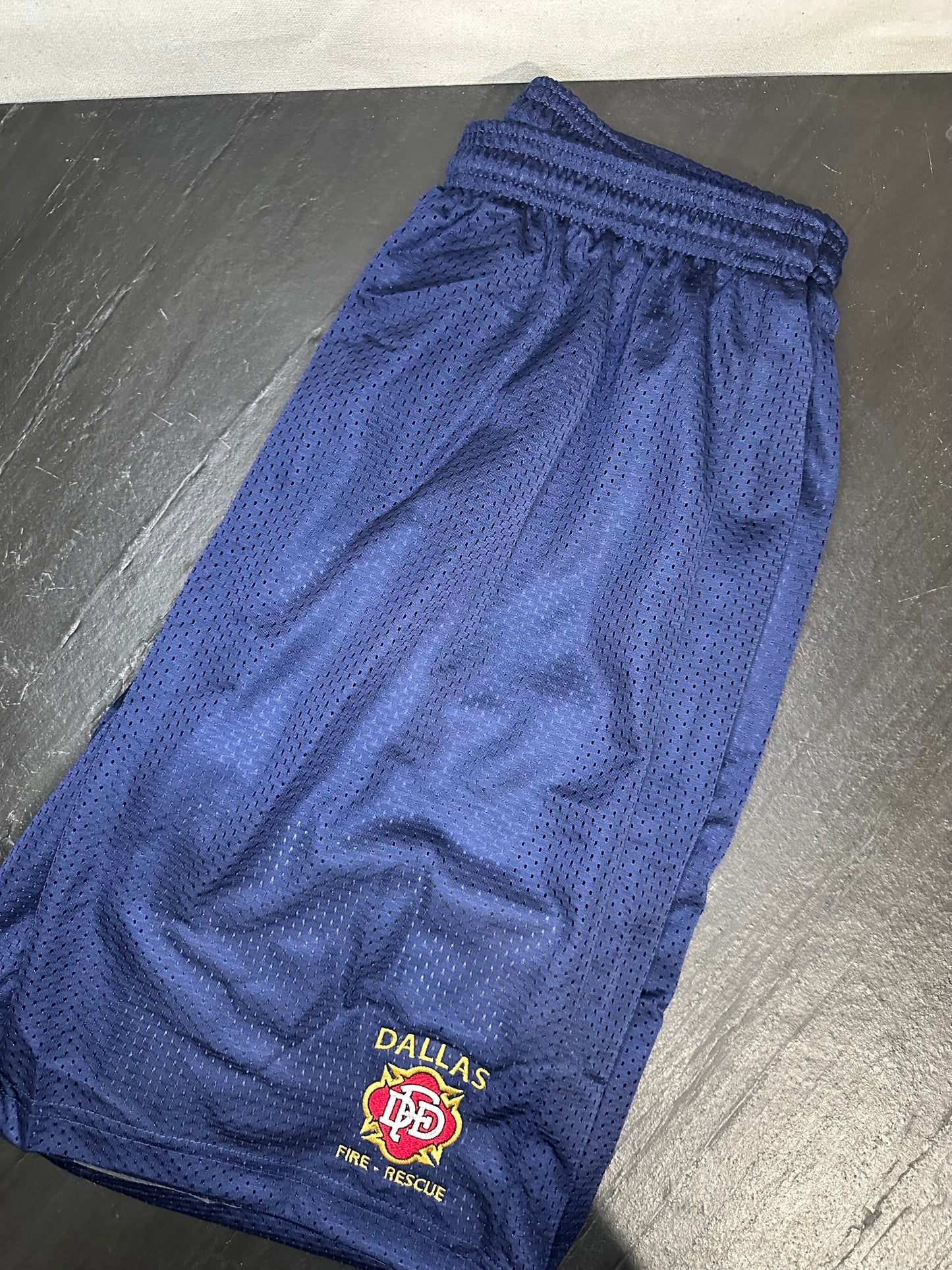 Dallas FD Sport-Tek Long PosiCharge Classic Mesh Shorts