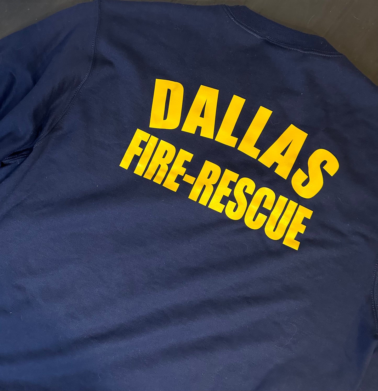 Dallas FD Champion Powerblend Crewneck Sweatshirt