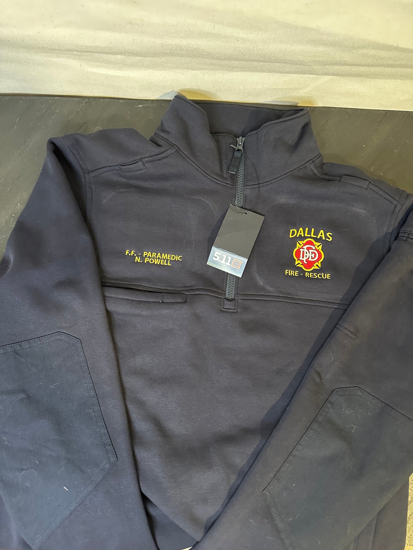 Dallas FD 5.11 1/4 Zip Job Shirt 2.0