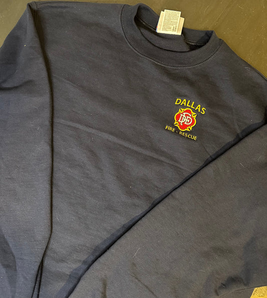 Dallas FD Champion Powerblend Crewneck Sweatshirt